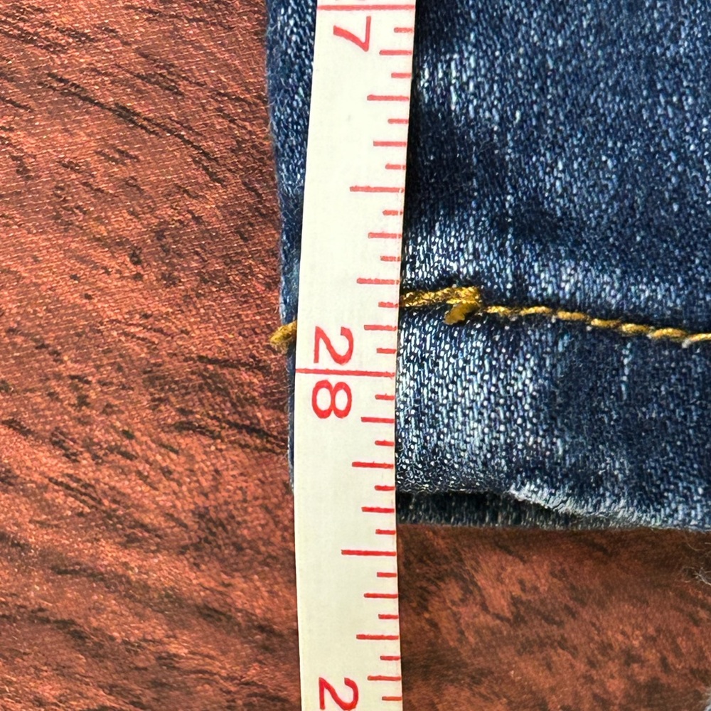 Kancan Skinny Jeans Women’s Size 5/26 Blue Distressed Chewed Hems KC5055D - Picture 8 of 8